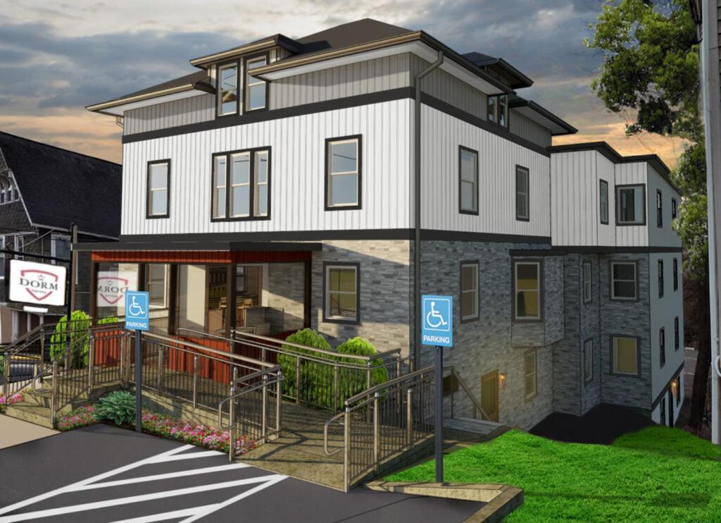 The Dorm Hotel Ithaca Exterior foto